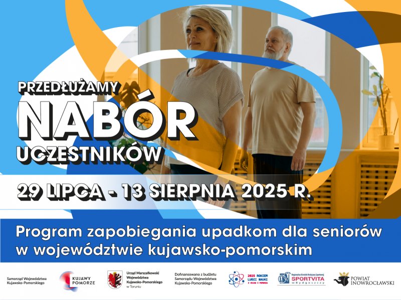 Przedłużamy nabór uczestników do programu zapobiegania upadkom dla seniorów