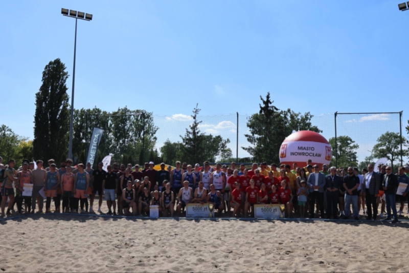 Szczypiorniak na plaży
