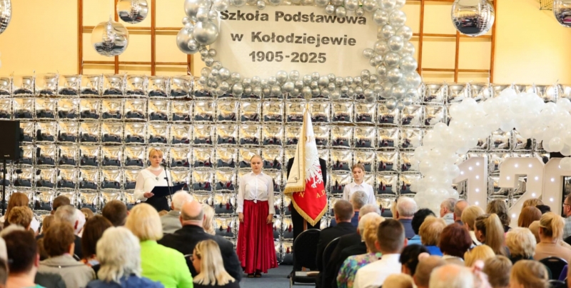 120 lat podstawówki w Kołodziejewie