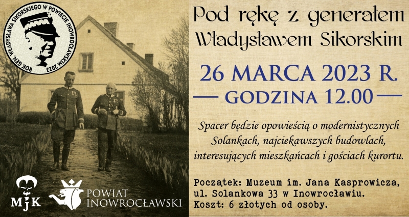 Pod rękę z generałem Władysławem Sikorskim