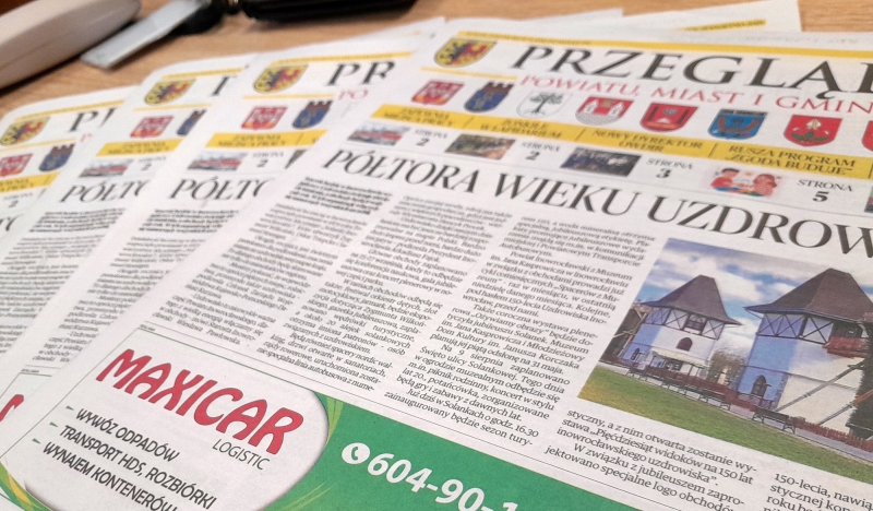 Przegląd Powiatu, Miast i Gmin dociera do mieszkańców