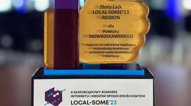 Złoty lajk dla powiatu!